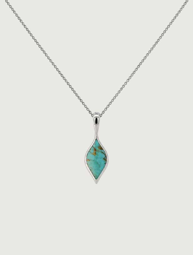 Kabana RP Sterling Silver & Turquoise Necklace