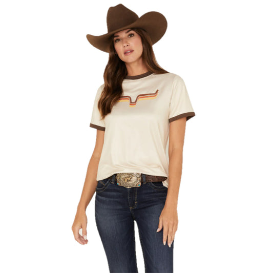 Kimes Ranch Women's Rhythm Ringer Performance Shirt