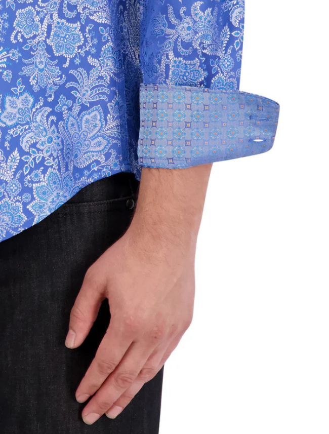 Robert Graham Limited Edition Portiere Long Sleeve Button Down Shirt