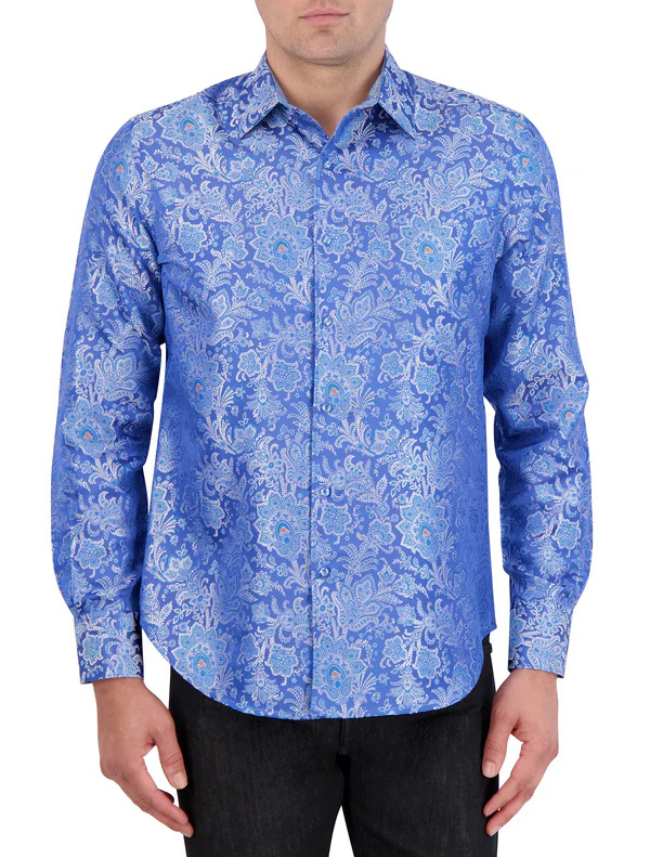 Robert Graham Limited Edition Portiere Long Sleeve Button Down Shirt