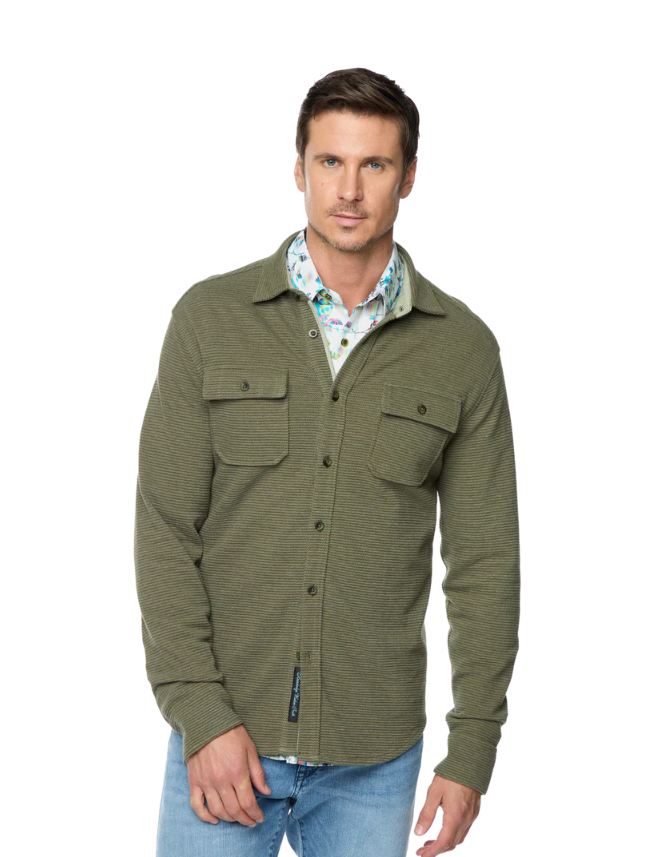 Robert Graham Men's Brunner 2 Long Sleeve Knit