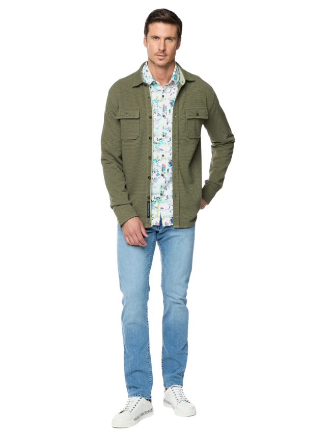 Robert Graham Men's Brunner 2 Long Sleeve Knit