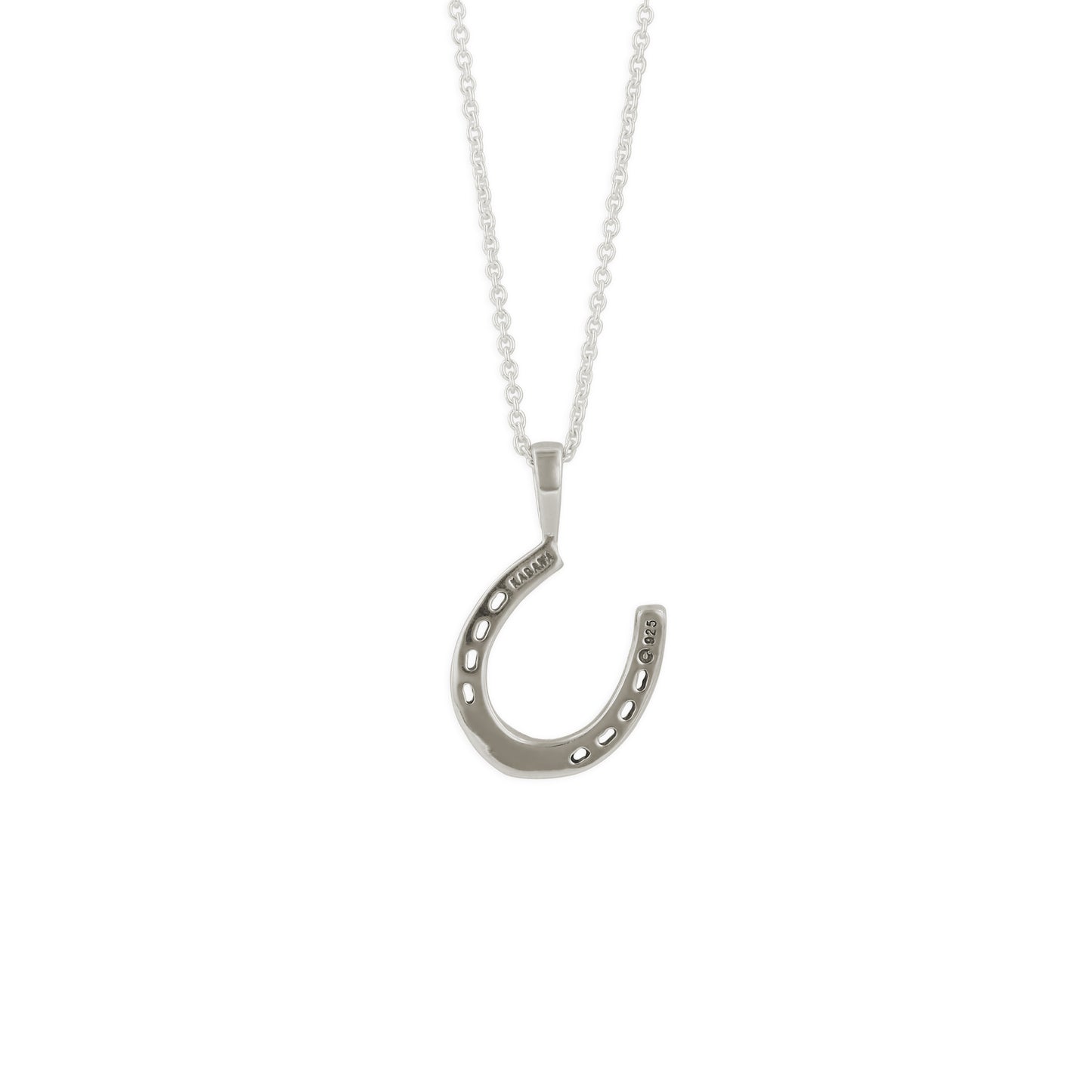 Kabana Sterling Silver Small Horseshoe Pendant
