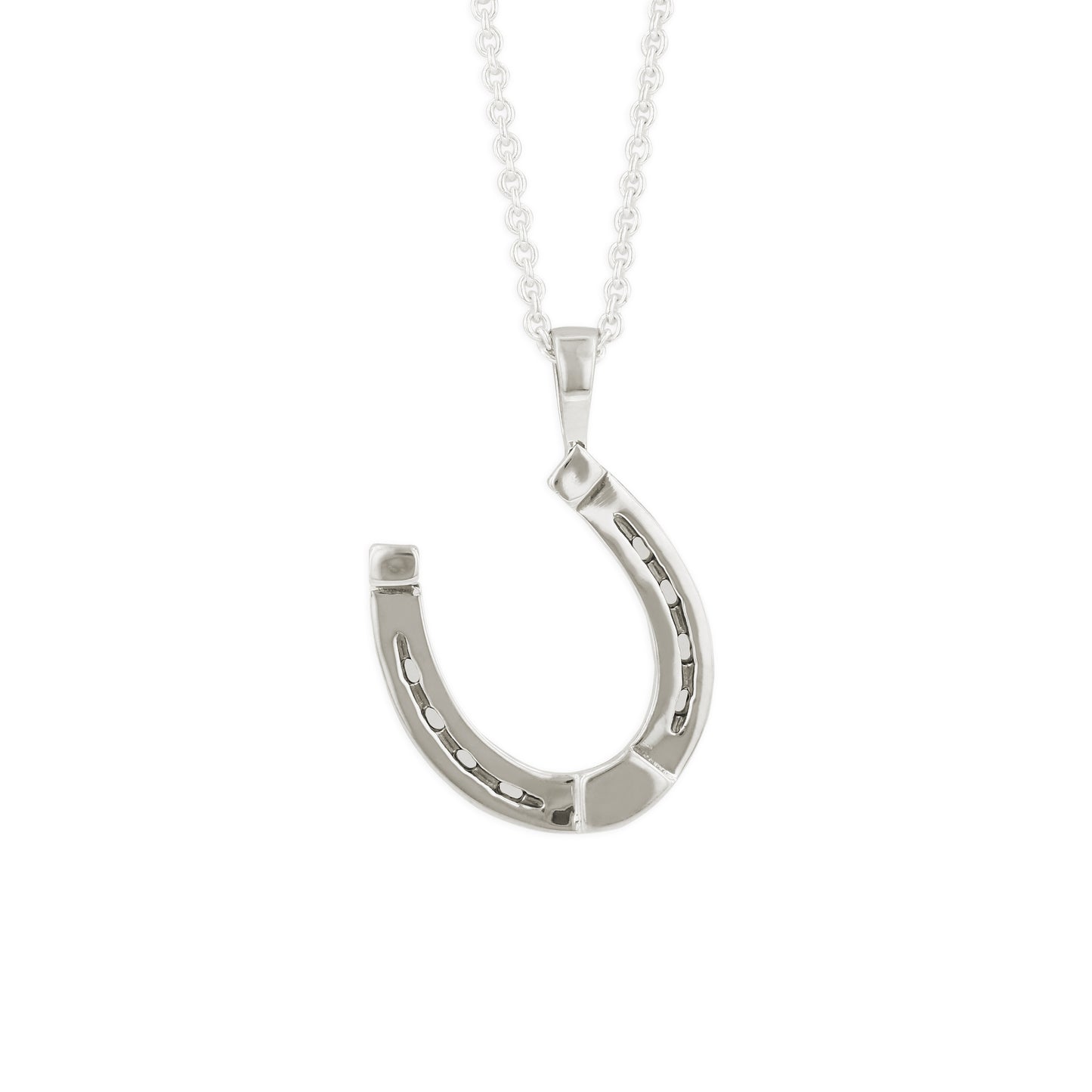 Kabana Sterling Silver Large Horseshoe Pendant