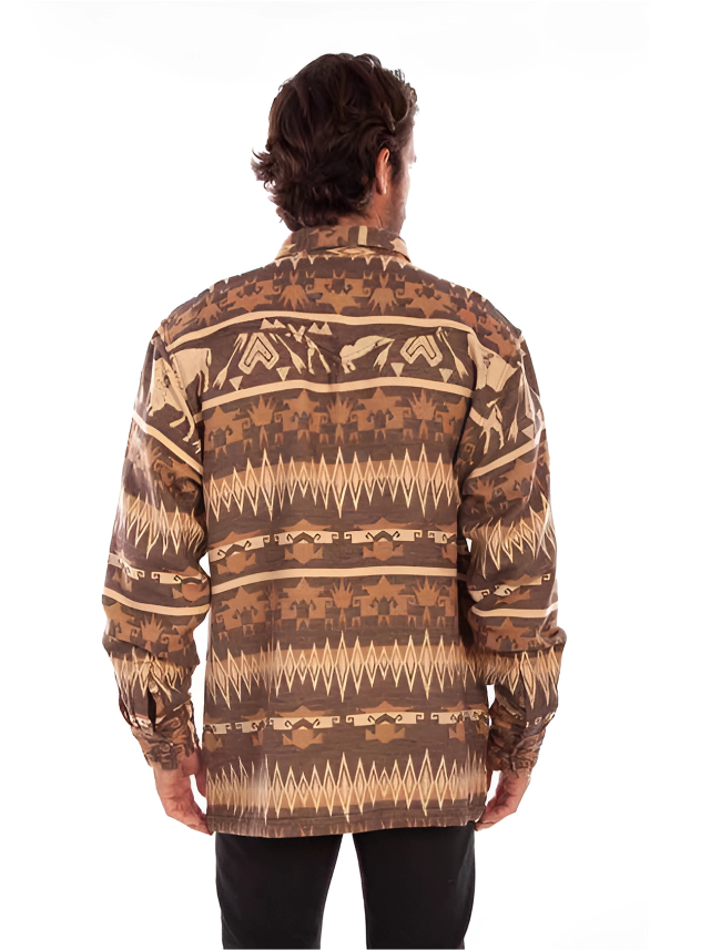 Scully Men's Buffalo Shirt-Jacket