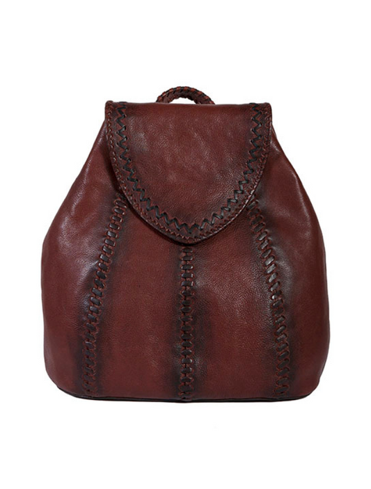 Front view of Scully Women's Whip Stitch Backpack
