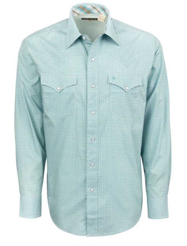 Stetson Men's Mosaic Snap Front Shirt