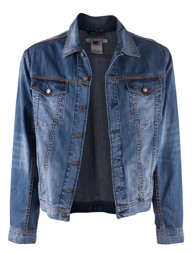 Stetson Men's Vintage Denim Jacket