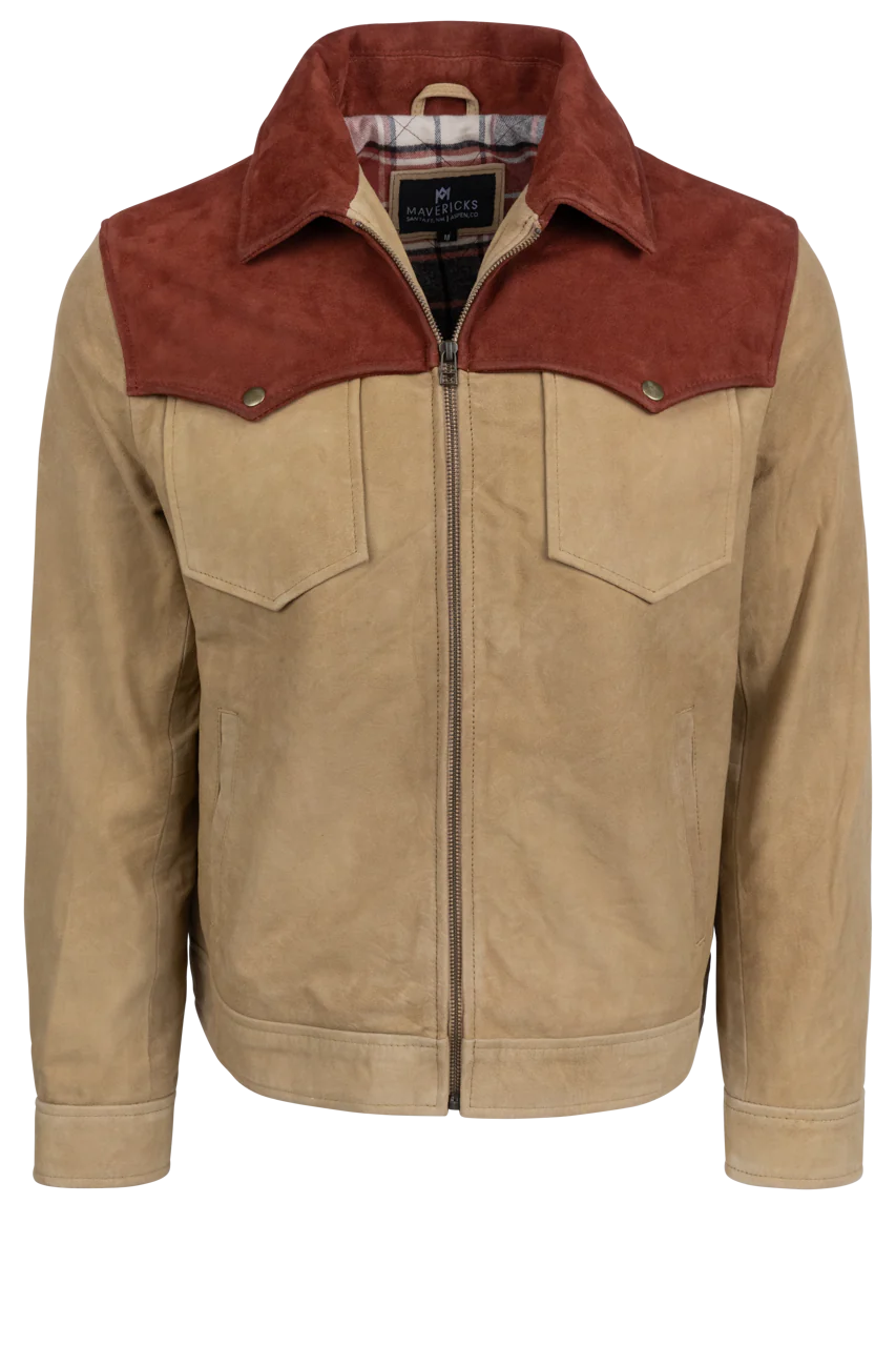 Maverick's Suede Two Tone Jacket