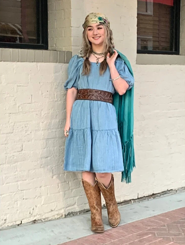 Tasha Polizzi Tiered Dolly Dress