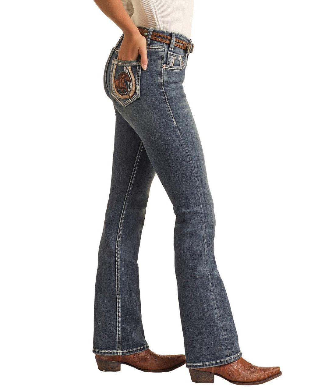 RRD Horse Embroidery Jeans