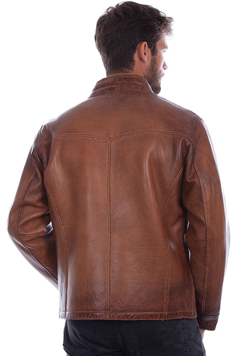 Men's Shearling Leather Jacket