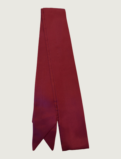 Wyoming Traders Skinny Solid Silk Wild Rag