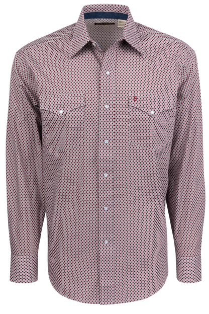 Stetson Men's Geometric Snap Front Shirt