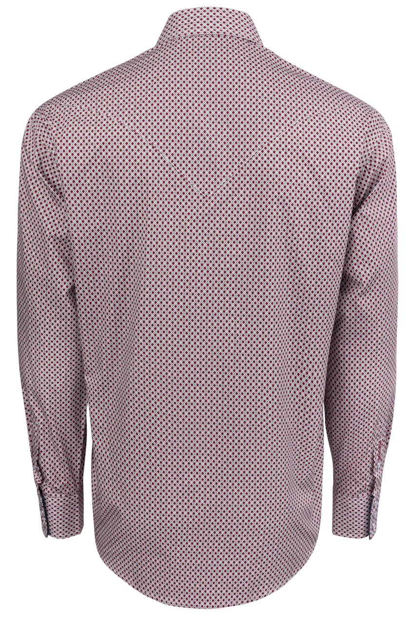 Stetson Men's Geometric Snap Front Shirt