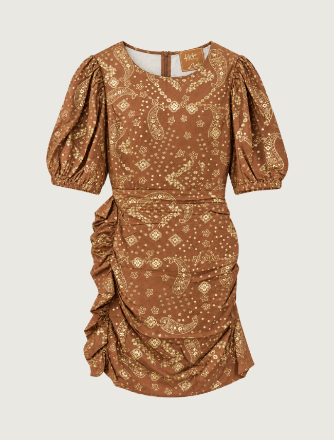 Lovlei Ranch Georgia Mini Dress in Traildust