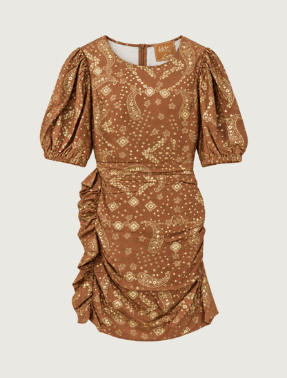 Lovlei Ranch Georgia Mini Dress in Traildust