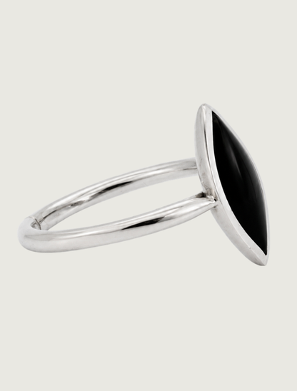 Kabana Sterling Silver & Onyx Ring