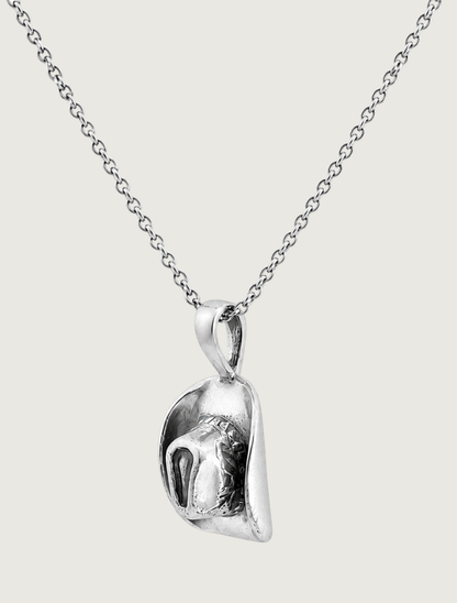 Kabana Sterling Silver Cowboy Hat Pendant