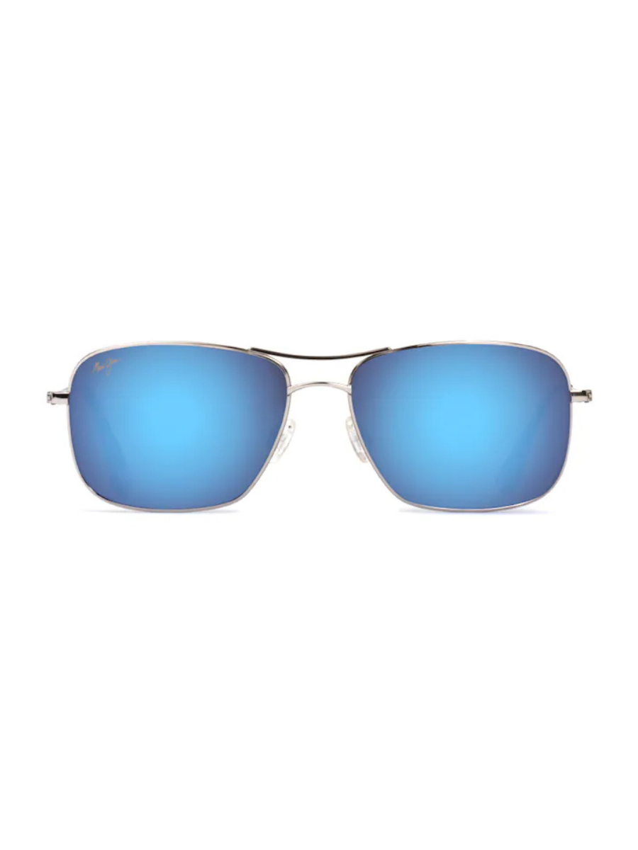 Maui Jim Wiki Wiki in Silver / Blue Hawaii
