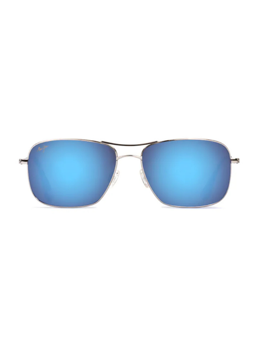 Maui Jim Wiki Wiki in Silver / Blue Hawaii