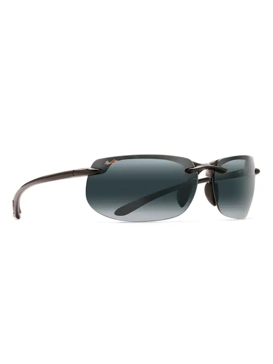 Maui Jim Banyans in Gloss Black / Neutral Grey
