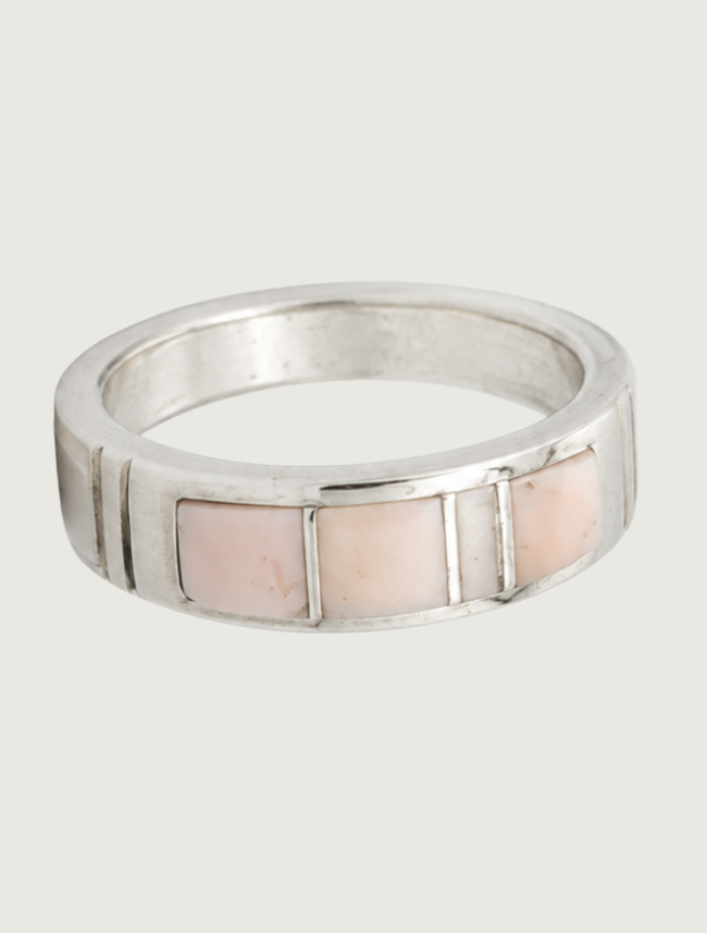 Sterling Silver Inlay Ring