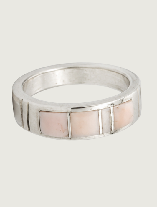 Sterling Silver Inlay Ring