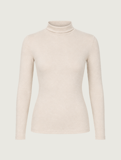 Rock & Roll Denim Women's Lurex Turtleneck Top