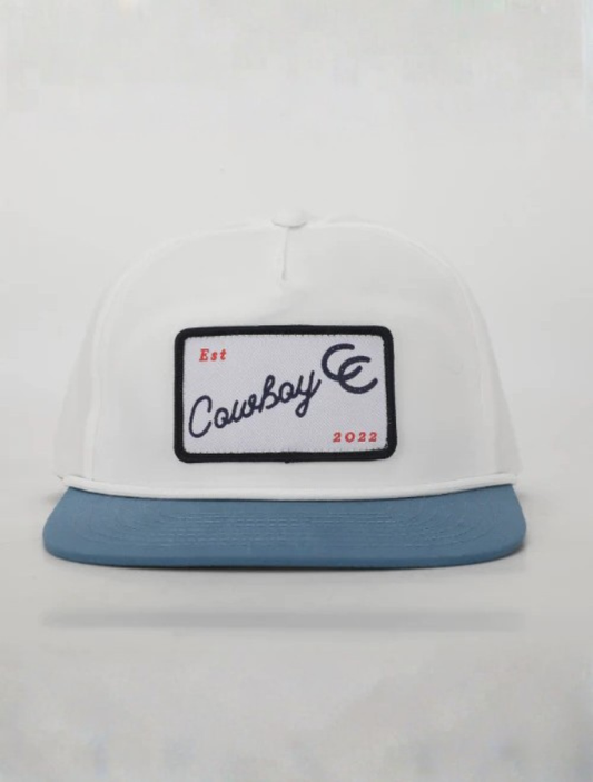 Cowboy Country Club Blue Patch Hat