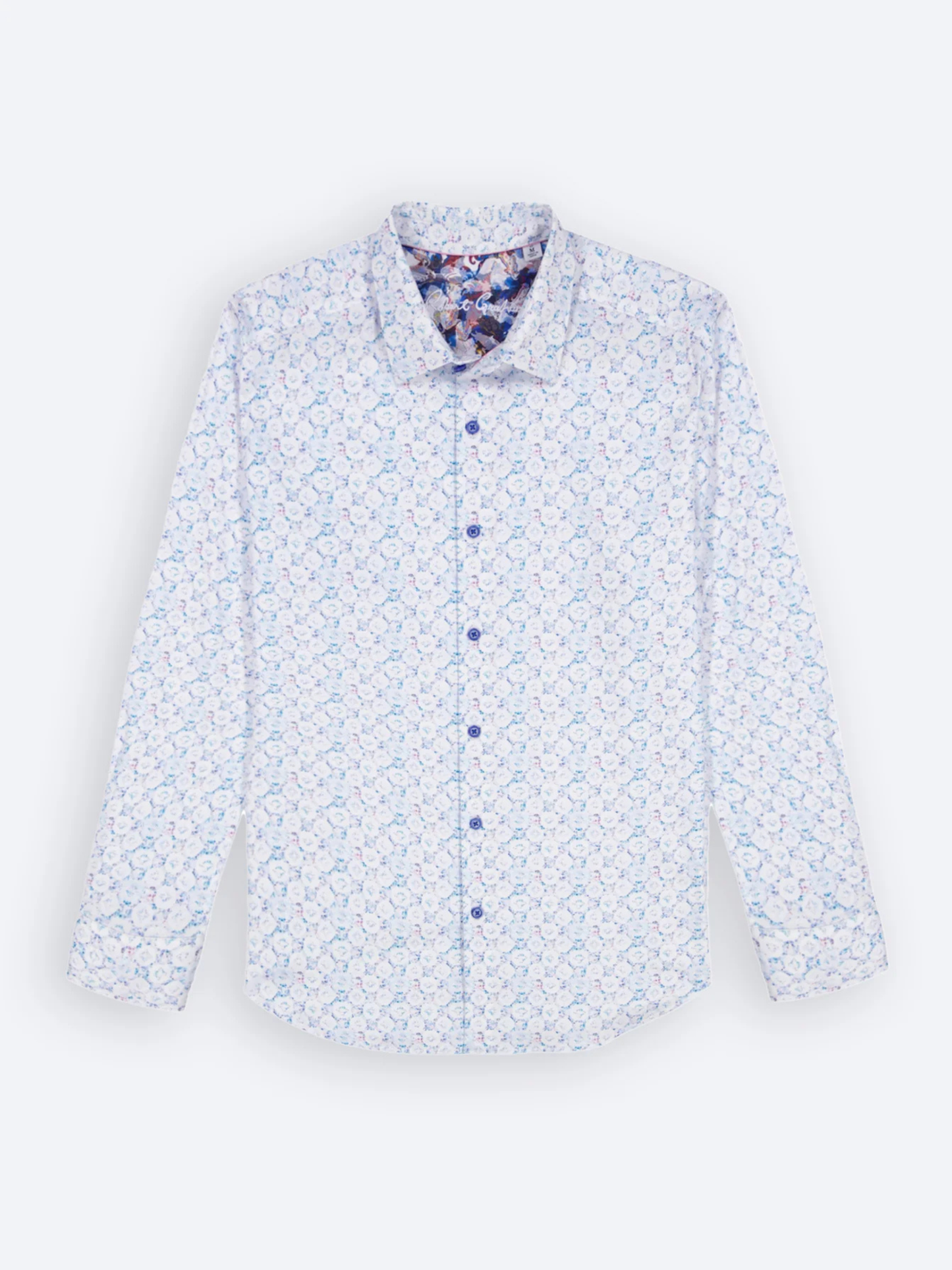 Robert Graham Bramston Long Sleeve Button-Front Shirt
