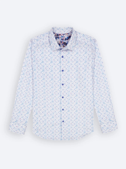 Robert Graham Bramston Long Sleeve Button-Front Shirt