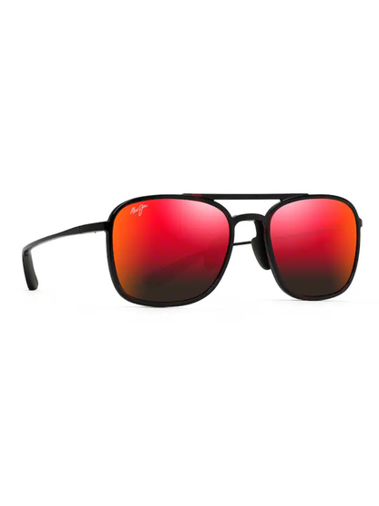 Maui Jim Keokea in Red and Black Tortoise / Hawaii Lava