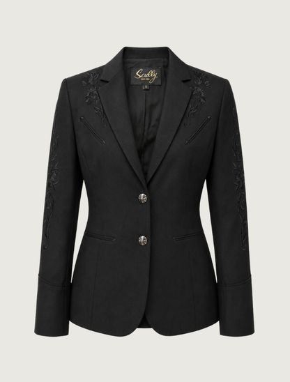 Scully Women's Embroidered Western Blazer