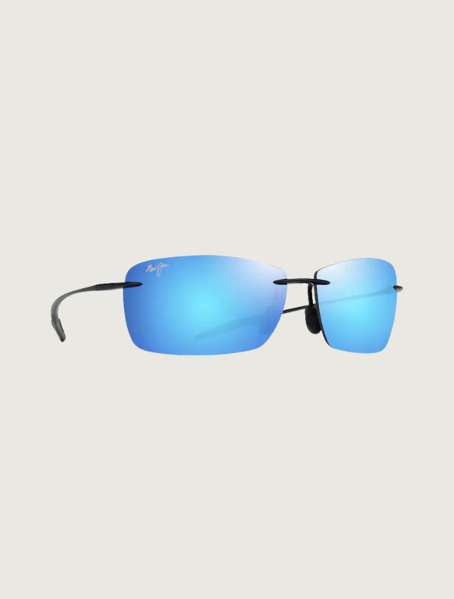 Maui Jim Lighthouse in Shiny Black / Blue Hawaii