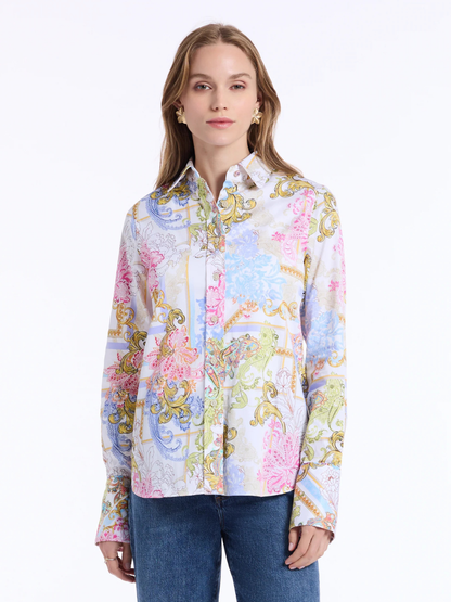 Robert Graham Women's Priscilla Long Sleeve Shirt