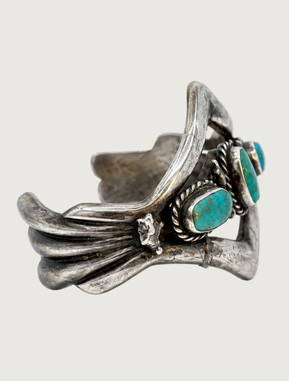 Sterling Silver Turquoise Cuff Bracelet