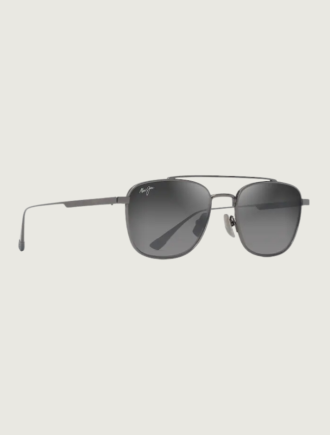 Maui Jim Kahana in Neutral Grey / Shiny Dark Ruthenium