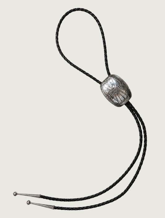 Jolene Begay Sterling Silver Bolo Tie