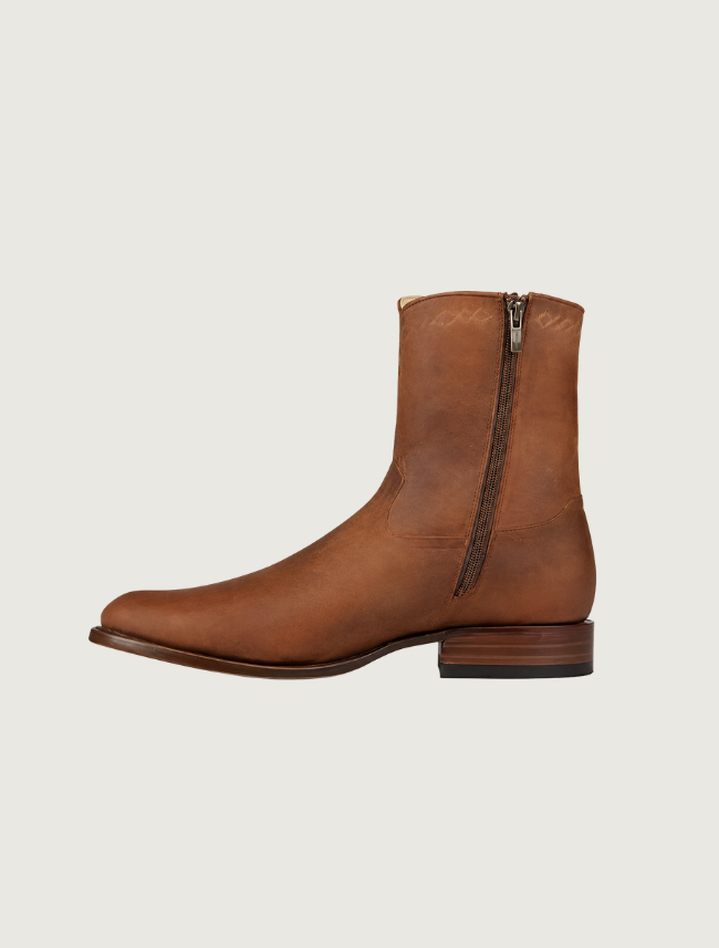 Horse Power Top Hand Honey Crazy Horse Cowboy Boots