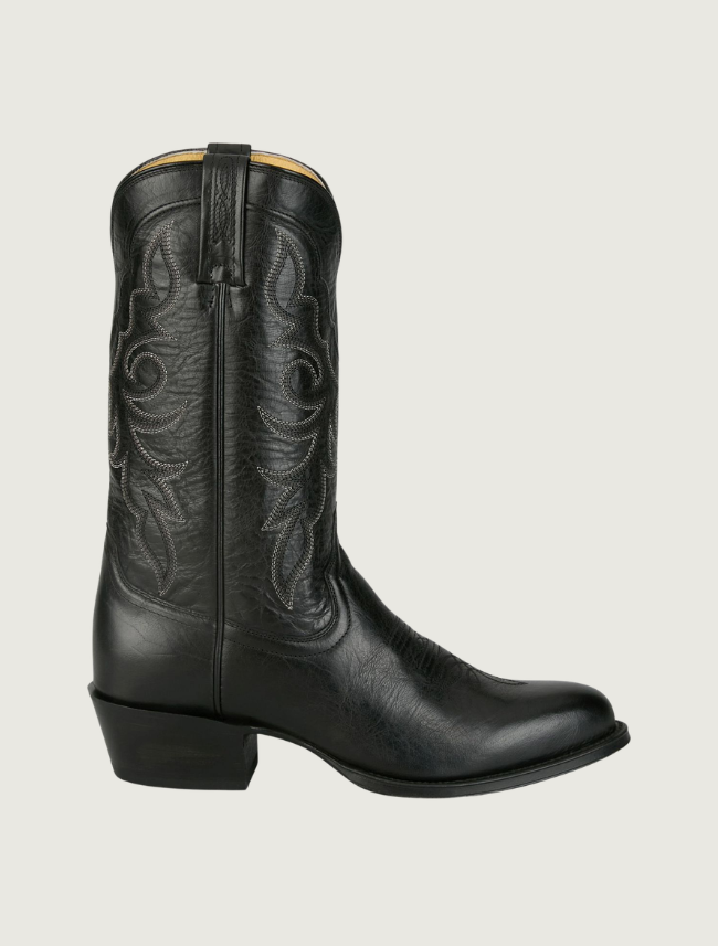 Tony Lama Marco Goat Cowboy Boots in Black