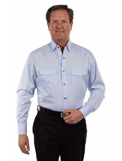 Scully Men's Chambray Dress Shirt