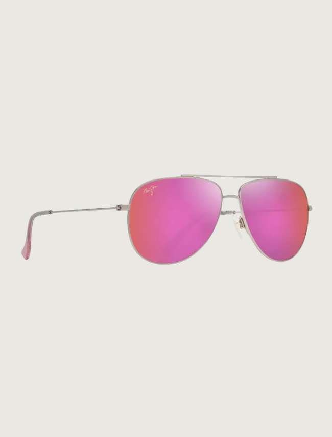 Maui Jim Hau'oli XS in Maui Sunrise / Shiny Light Gold with Sage-Fuchsia