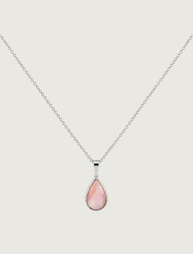 Kabana RP Sterling Silver & Pink Mother of Pearl Necklace