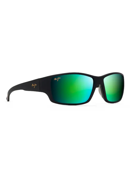 Maui Jim Local Kine in Soft Black with Green / MAUIGreen
