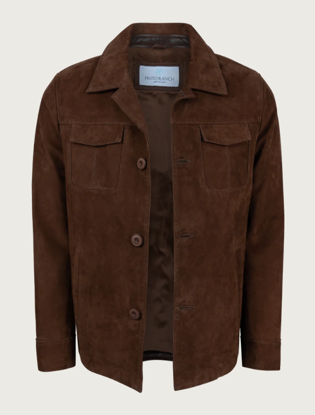 Pinto Ranch Mocha Suede Jacket