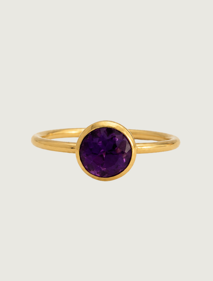 14K Yellow Gold Sugilite Ring