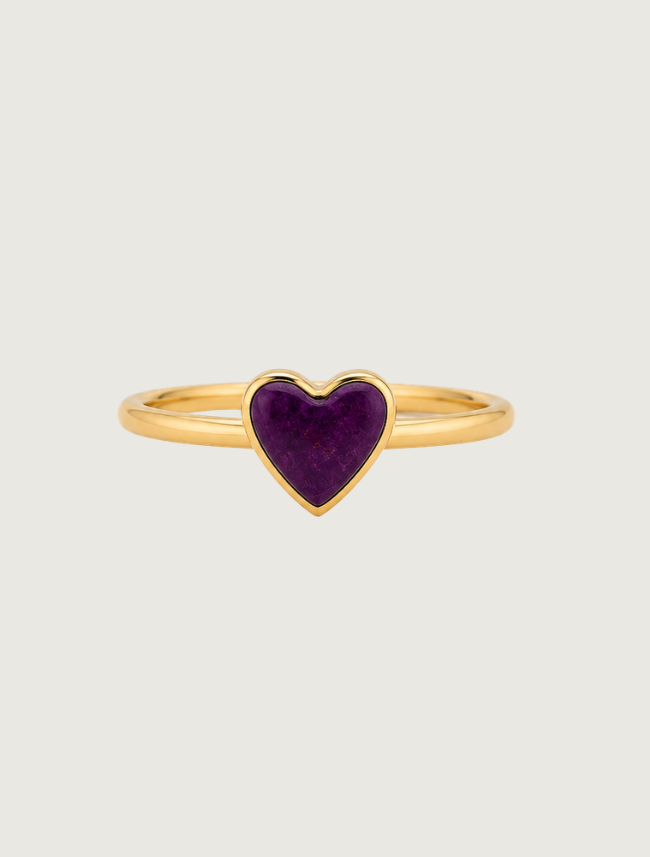 14K Yellow Gold Sugilite Ring