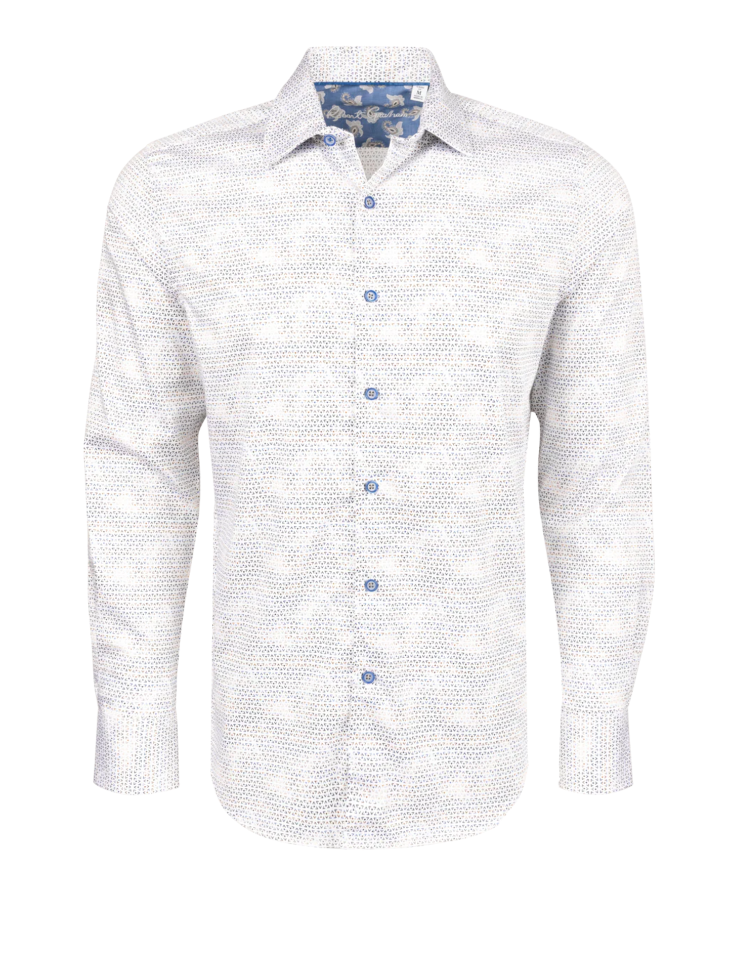 Robert Graham Akehurst Long Sleeve Button-Front Shirt