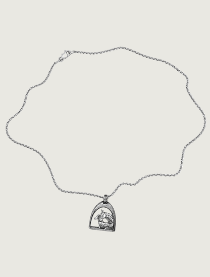 Kabana Sterling Silver Mare & Colt Pendant